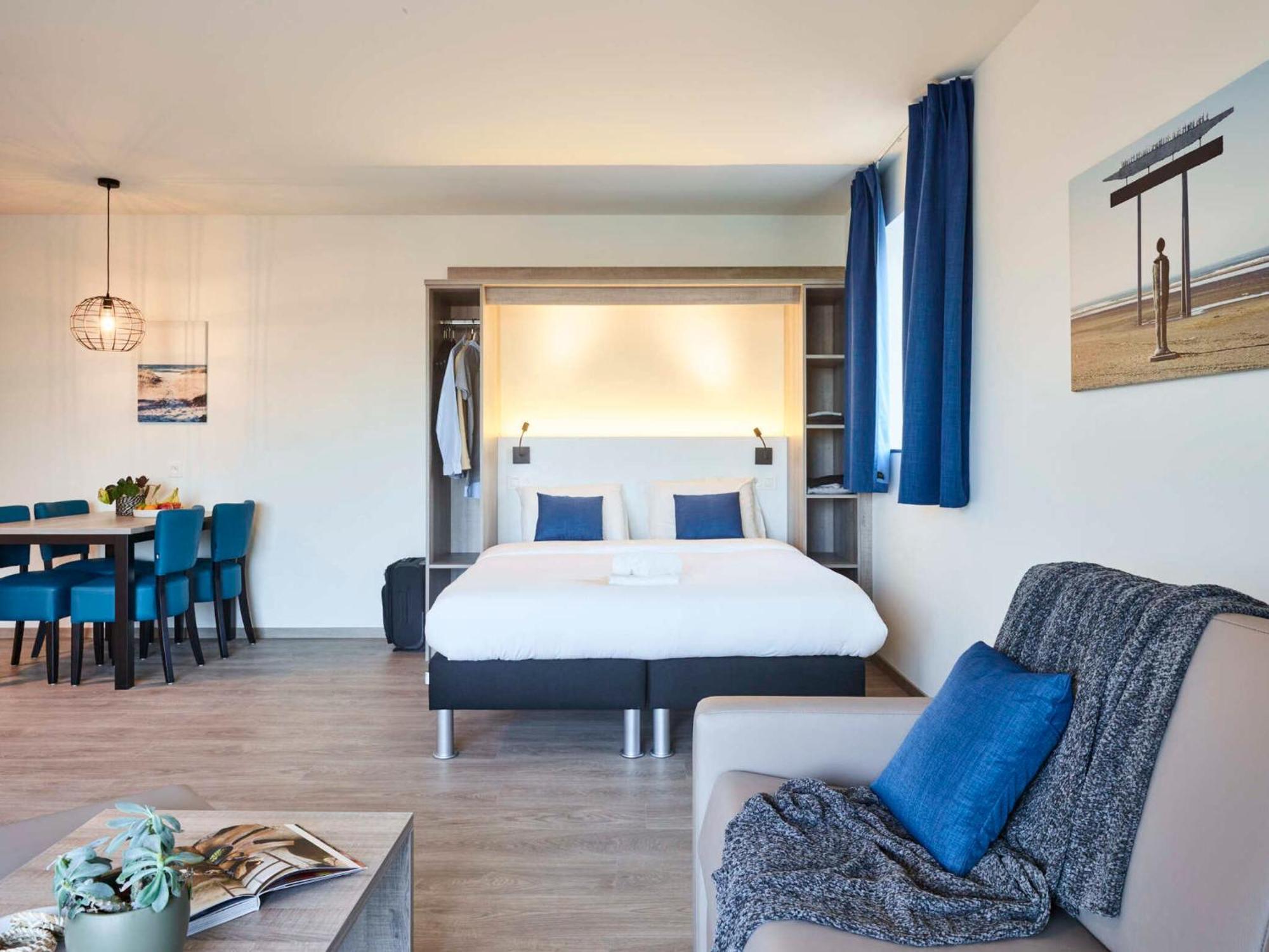 Holiday Suites Zeebrugge Bruges Quarto foto